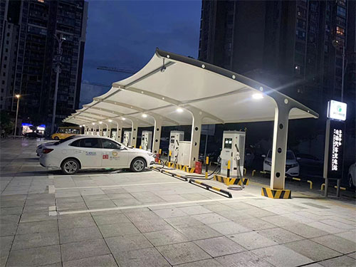 鋼結(jié)構(gòu)停車雨棚 鋼結(jié)構(gòu)停車雨棚